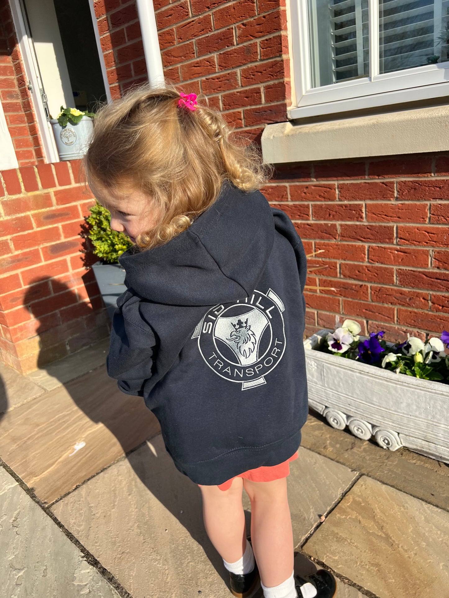 Children's Hoodie embroidered emblem