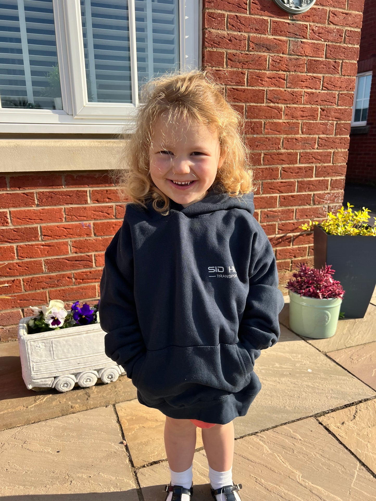 Children's Hoodie embroidered emblem